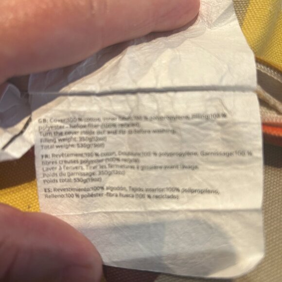 IKEA Hannelise Chevron Pillow Covers 20x20 Colorful 70s Retro‎ MCM Decor - Picture 4 of 7